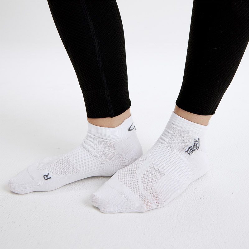 Sports Socks Low Cut 2-pack, White, hi-res